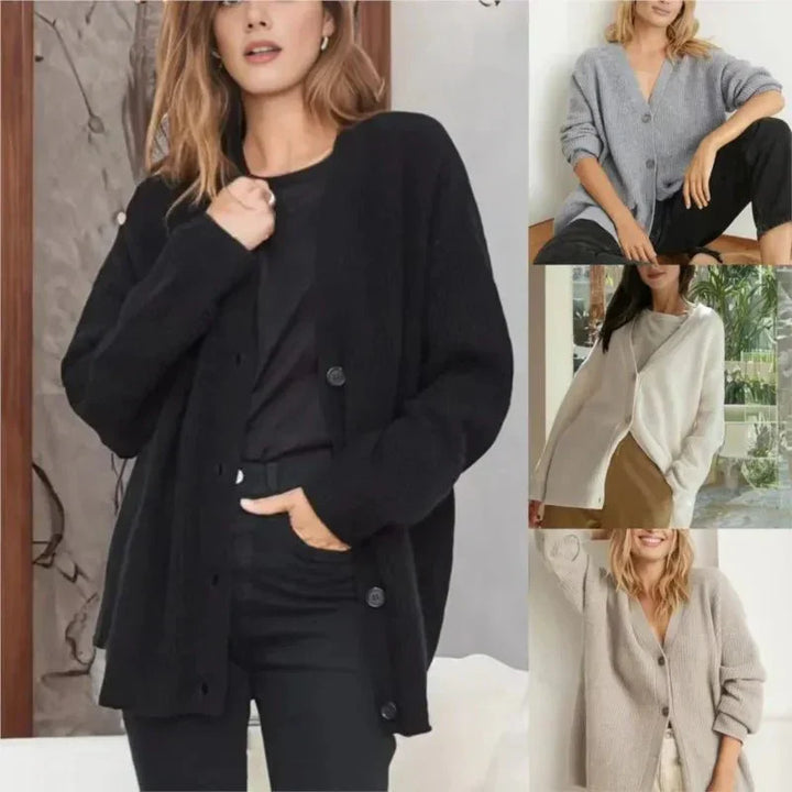 Levoire | Gilet en maille à col en V