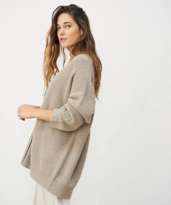 Levoire | Gilet en maille à col en V