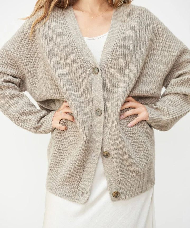 Levoire | Gilet en maille à col en V