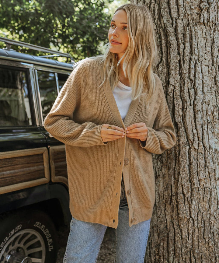 Levoire | Gilet en maille à col en V