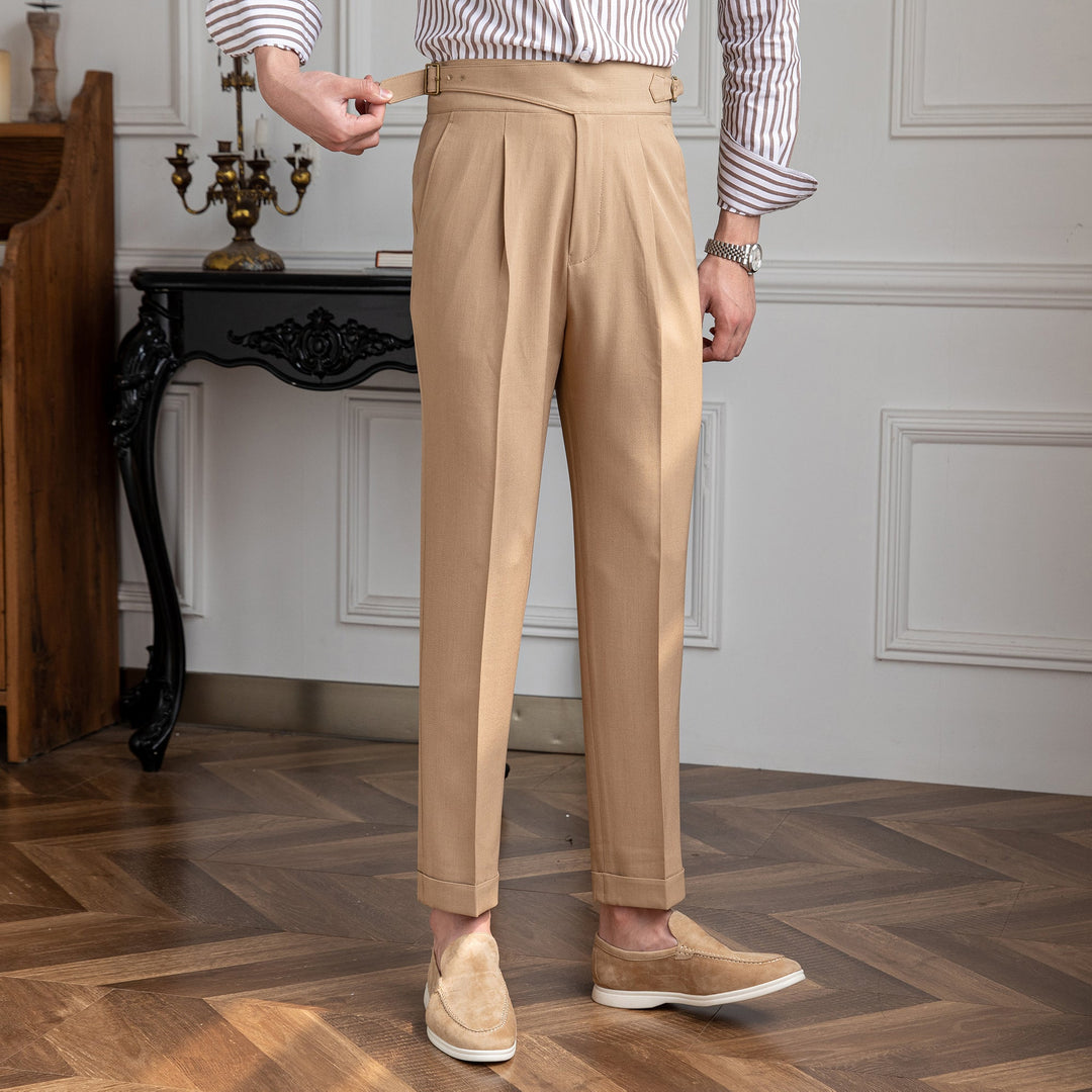 Levoire | Pantalon Doux Au Look Minimaliste Beige d'amande