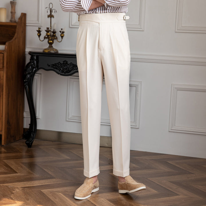 Levoire | Pantalon Doux Au Look Minimaliste Crème