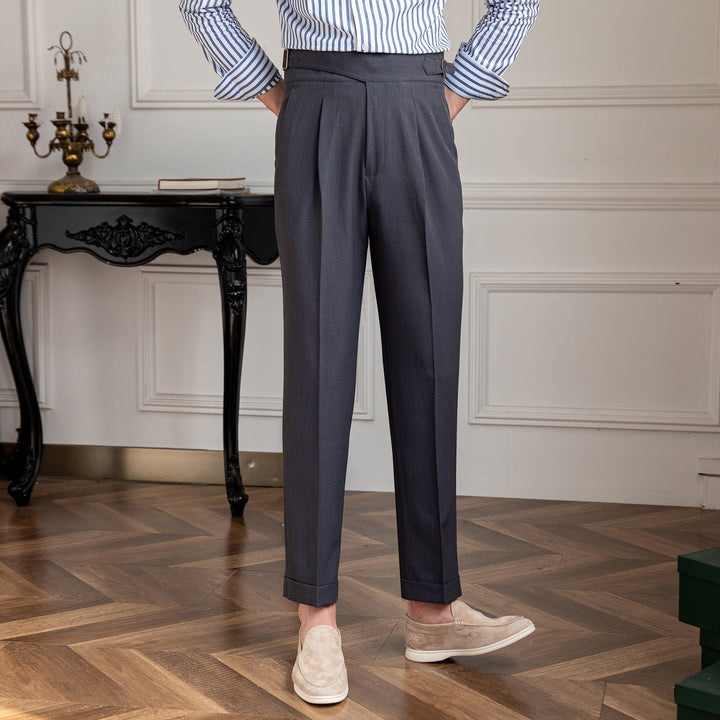 Levoire | Pantalon Doux Au Look Minimaliste grise schiste