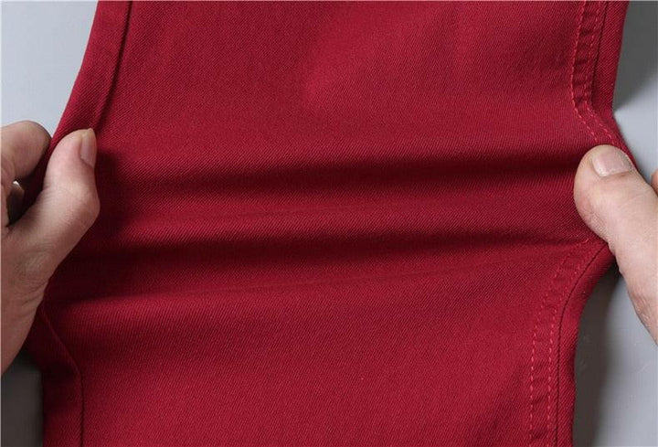 Levoire | Pantalon En Denim Droit Décontracté Pour Le Travail