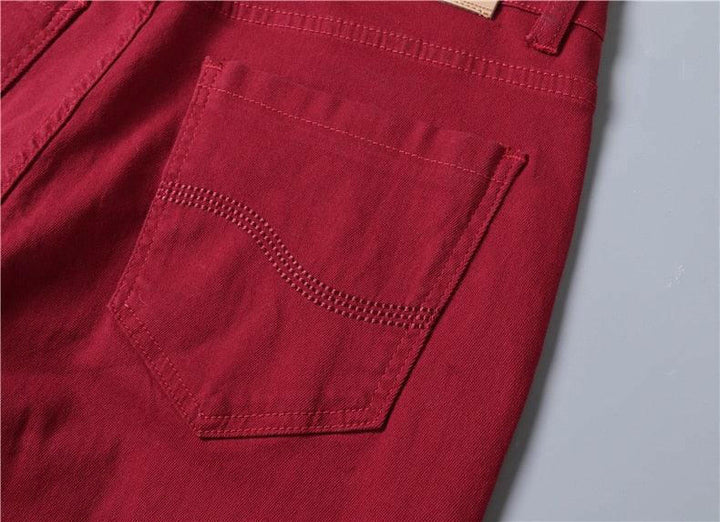 Levoire | Pantalon En Denim Droit Décontracté Pour Le Travail