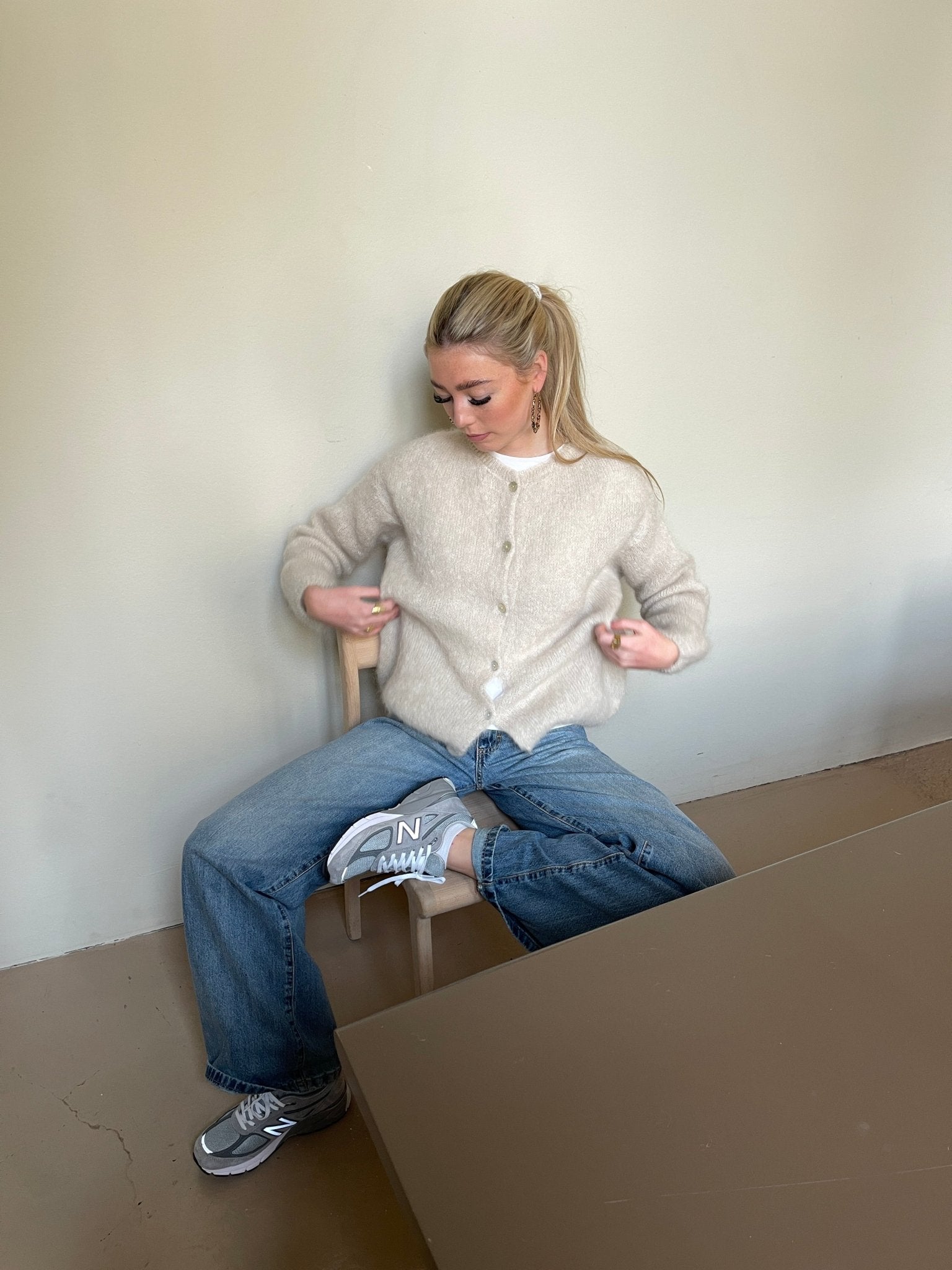 Levoire | Pull À Boutons Décontracté