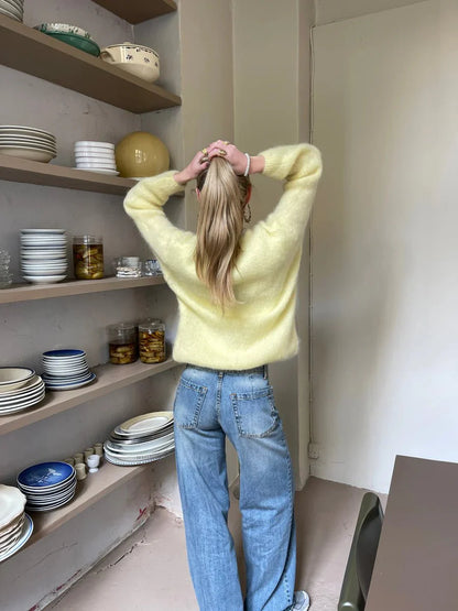 Levoire | Pull À Boutons Décontracté