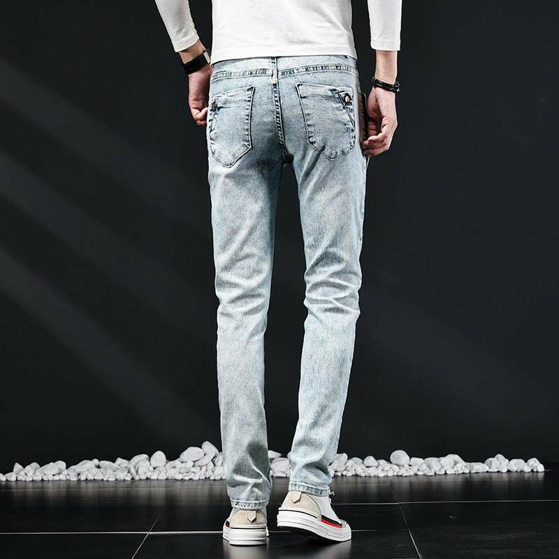 Levoire | Jeans Et Denim Pour Hommes À Motifs Décontractés