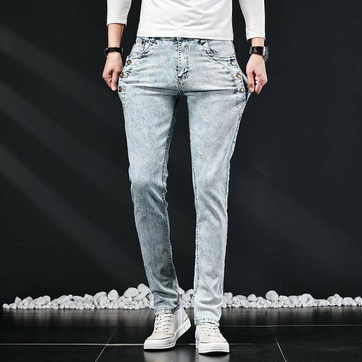 Levoire | Jeans Et Denim Pour Hommes À Motifs Décontractés