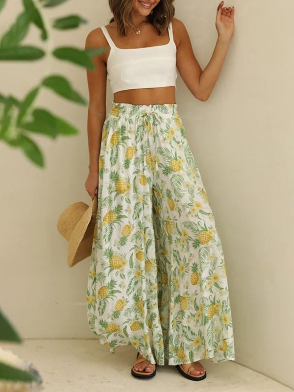 Levoire | Rento large style explosif pantalons de mode décontractés lâches