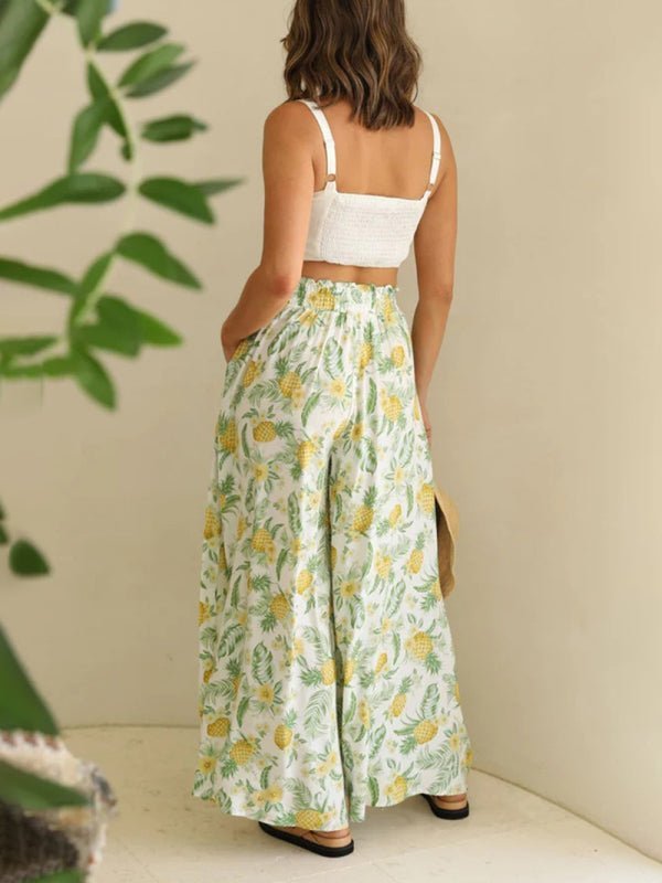 Levoire | Rento large style explosif pantalons de mode décontractés lâches