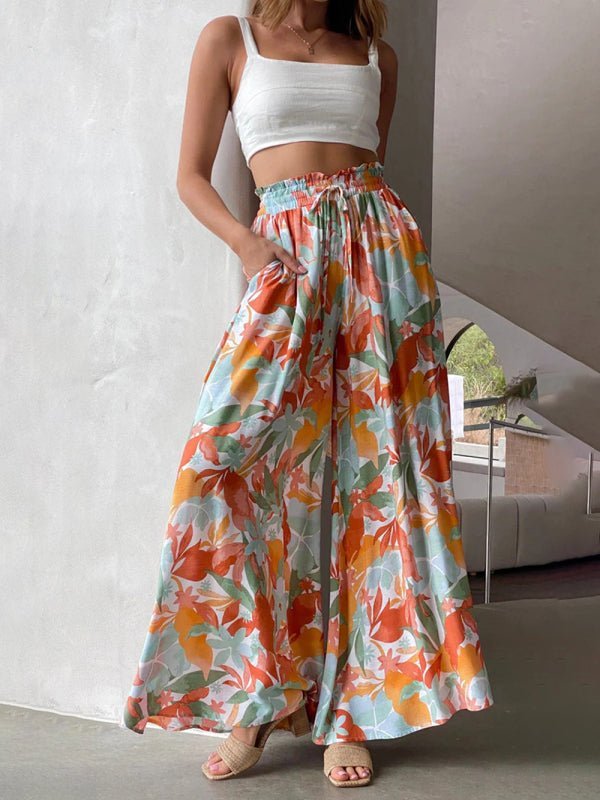 Levoire | Rento large style explosif pantalons de mode décontractés lâches