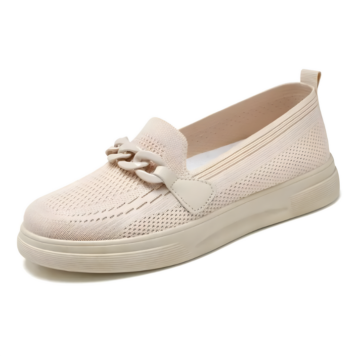 Levoire | Chaussures Orthopédiques Basses Élégantes Beige