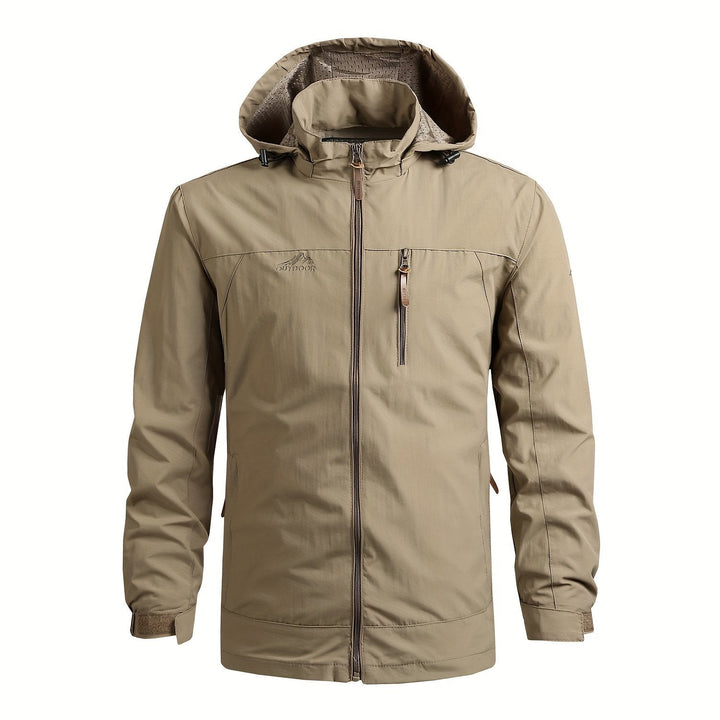 Levoire | Veste De Pluie Pour Hommes Avec Capuche Amovible