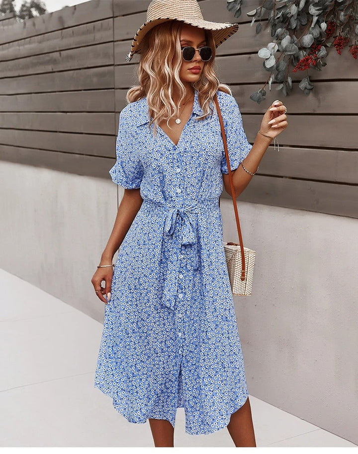 Levoire | Robe À Motif Floral Pour L'Été