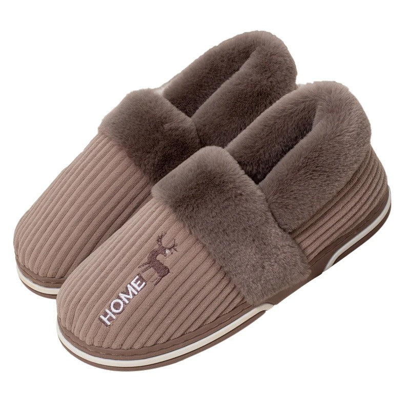 Levoire | Chaussons Pour Femmes Chauds Avec Doublure Épaisse・Compact Et Confortable 36-37 Stil-9
