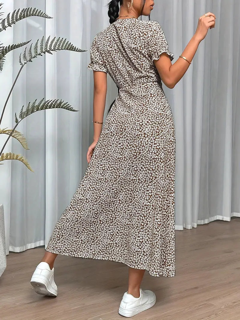 Levoire | Robe À Manches Courtes Polyvalente Pour Le Printemps Et L'Été