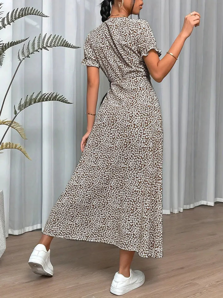 Levoire | Robe À Manches Courtes Polyvalente Pour Le Printemps Et L'Été