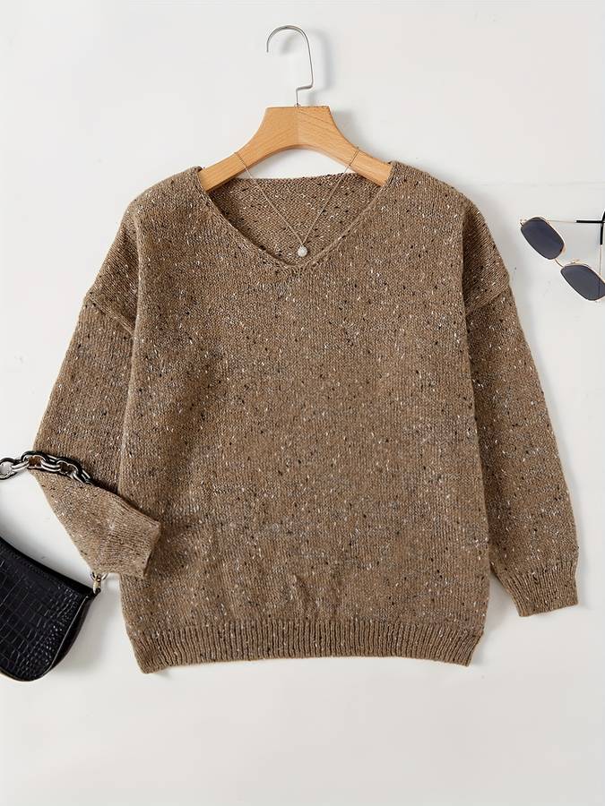 Levoire | Pull En Tricot En Fil Multicolore