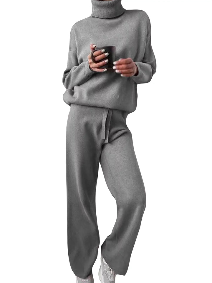 Levoire | Ensemble De Loisirs Confortable Pour Femmes Gris clair