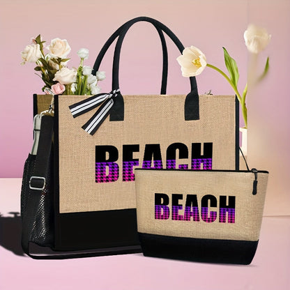 Levoire | 2 Pcs De Sacs De Plage Avec Un Étui Adapté