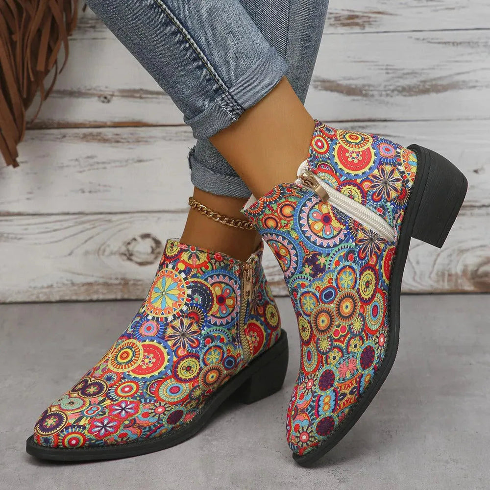 Levoire | Bottes courtes femmes - Style Boho Chic pour toutes les occasions !