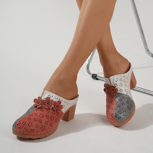 Levoire | Respirant Talons Hauts Avec Présentation De Fleurs