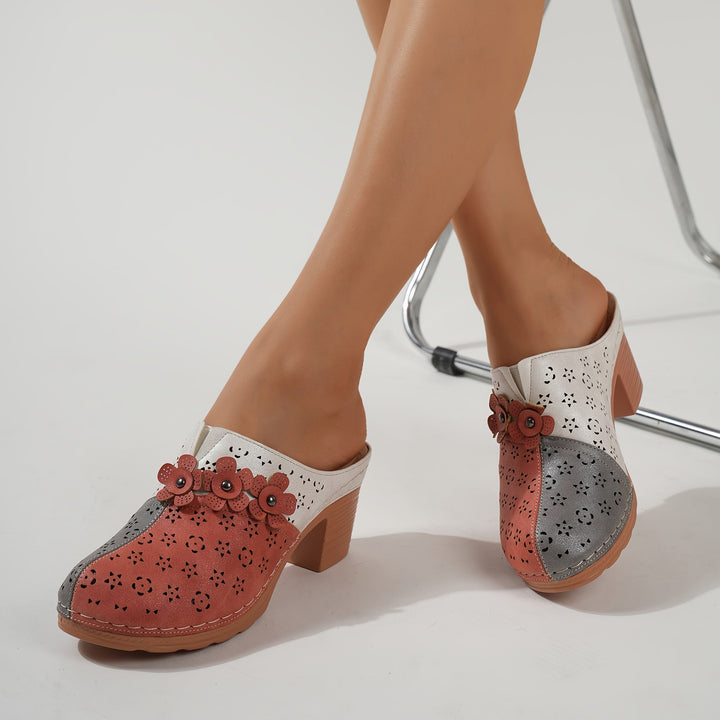 Levoire | Respirant Talons Hauts Avec Présentation De Fleurs