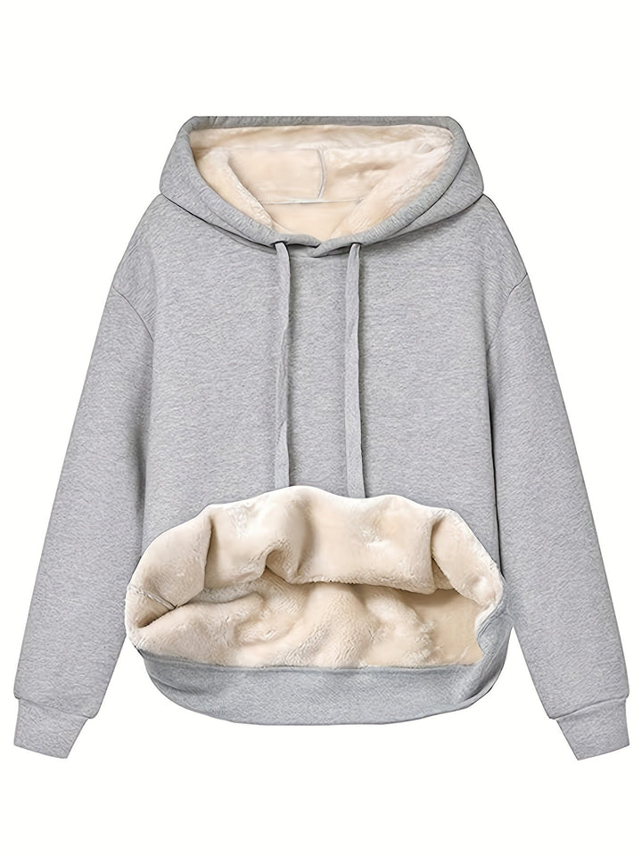 Levoire | Pull À Capuche En Polaire Gris clair