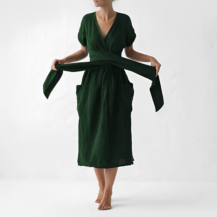 Levoire | Robe en lin élégante