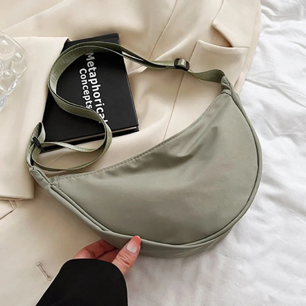 Levoire | Sac À Bandoulière Pratique Avec Bandoulière Réglable Vert olive