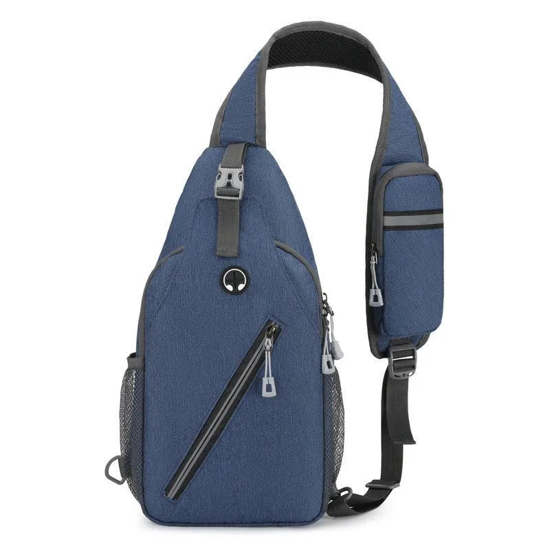 Levoire | Sac à bandoulière multifonction pour hommes Bleu foncé