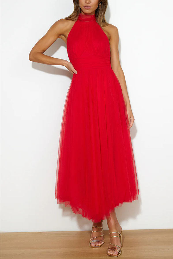 Levoire | Robe Jupe Fluide Polyvalente Rot