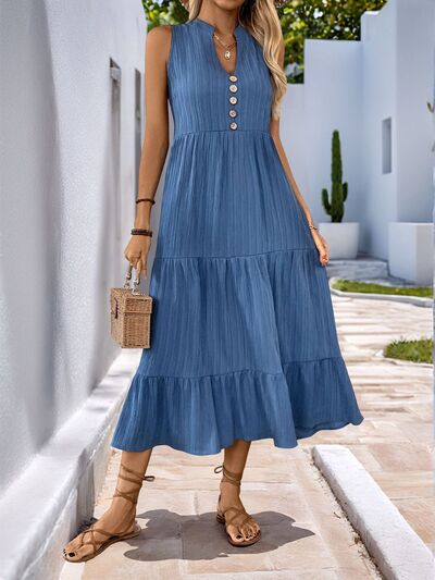 Levoire | Robe À Épaulettes Décoratives À Encoches