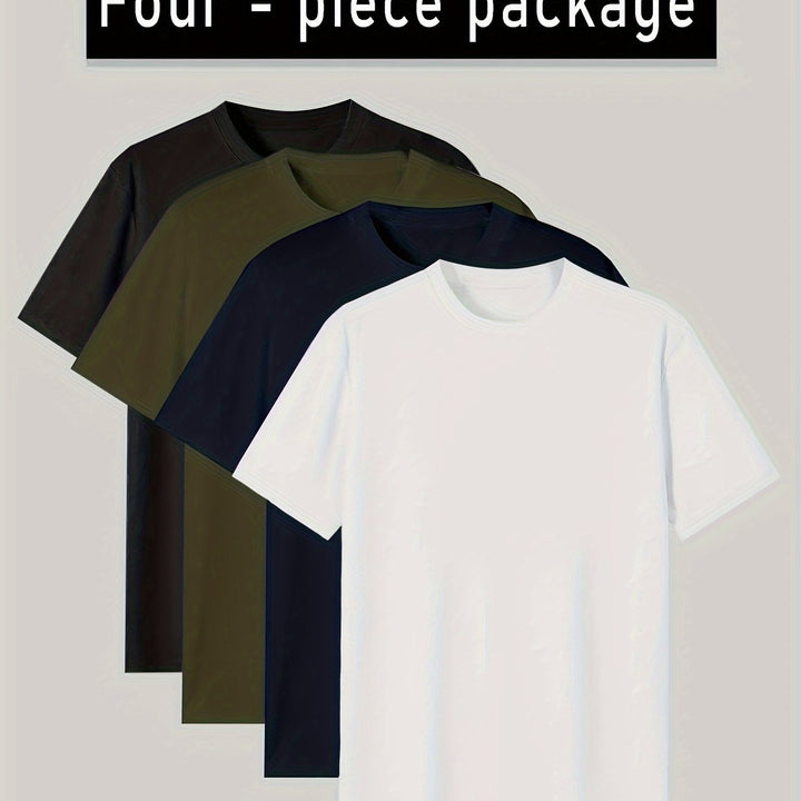 Levoire | T-Shirts Unisexe Décontractés Unis Couleur de mélange XS(44)