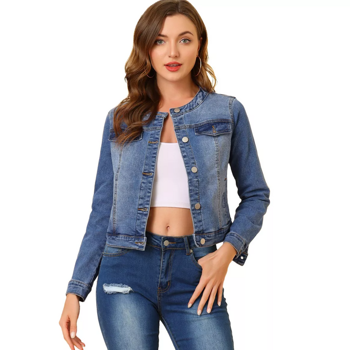 Levoire | Veste En Jean Élégante Bleu