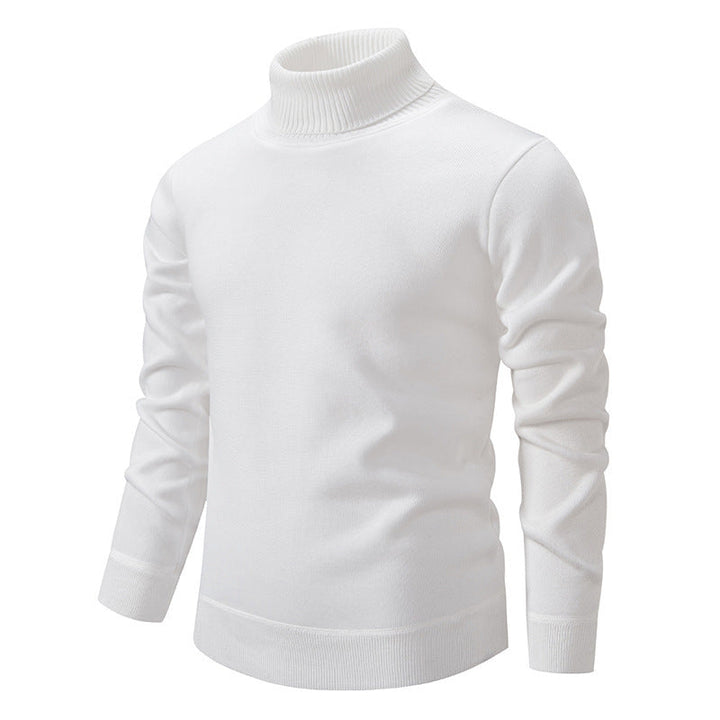 Levoire | Mélange De Laine Pull À Col Roulé Blanc