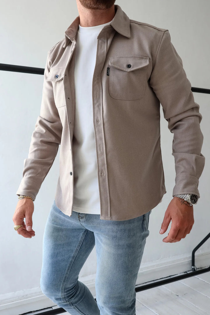Levoire | Veste Moderne Pour Homme Abricot