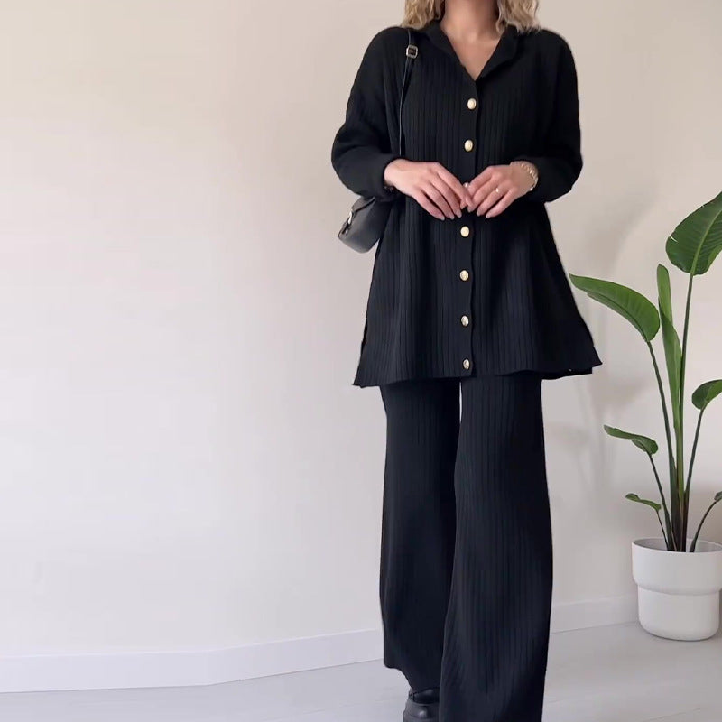 Levoire | Chaud Et Élégant Ensemble Femme Musta