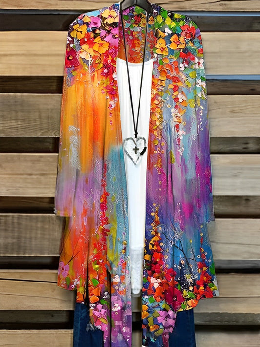 Levoire | Robe de femme décontractée avec peinture à l'huile 1