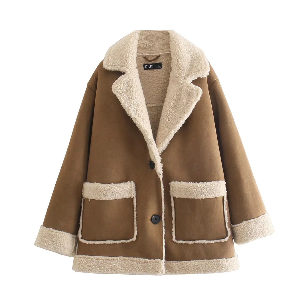 Levoire | Veste En Fleece En Cuir