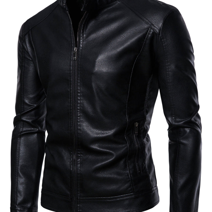 Levoire | Veste En Simili Cuir Pour Hommes Élégante Avec Doublure En Polaire Chaude