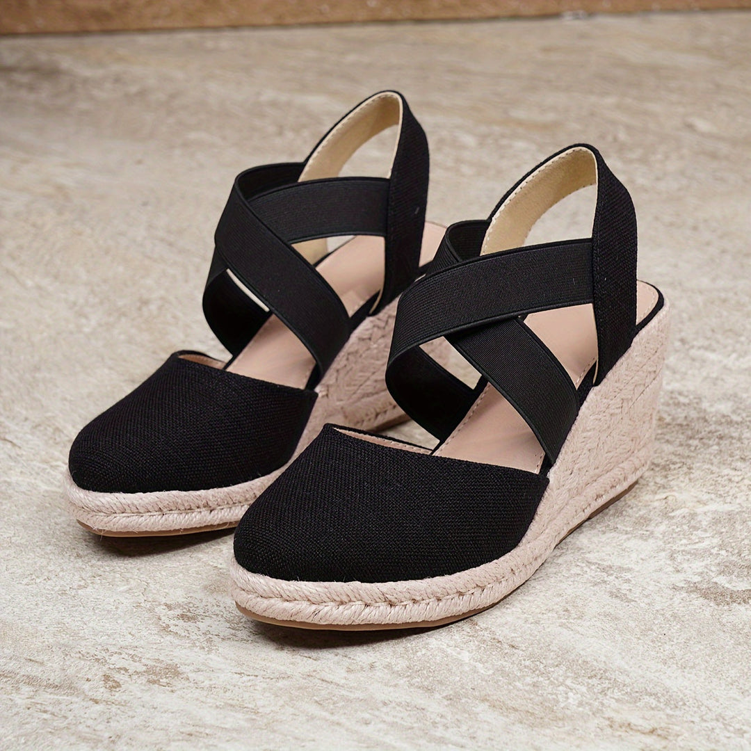 Levoire | Sandales Compensées Espadrilles Confortables