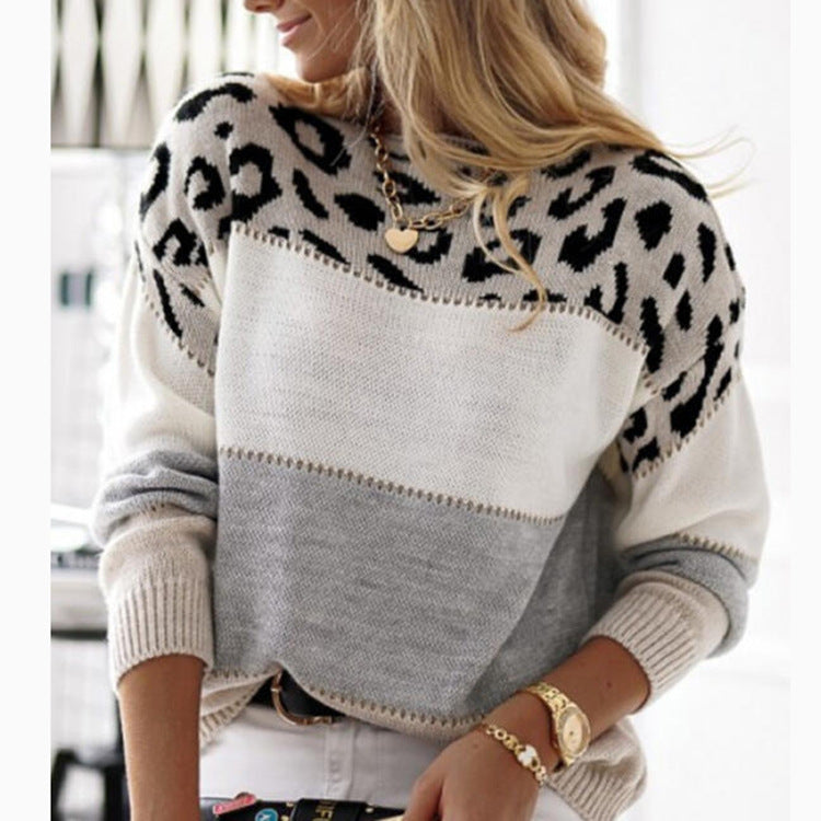 Levoire | Pull Imprime Pour Femme - Chaud Gris