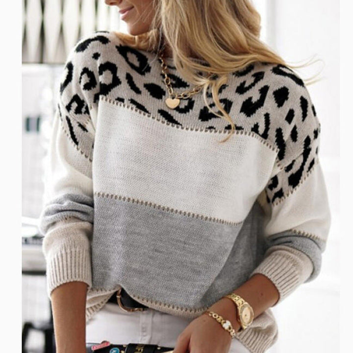 Levoire | Pull Imprime Pour Femme - Chaud Gris