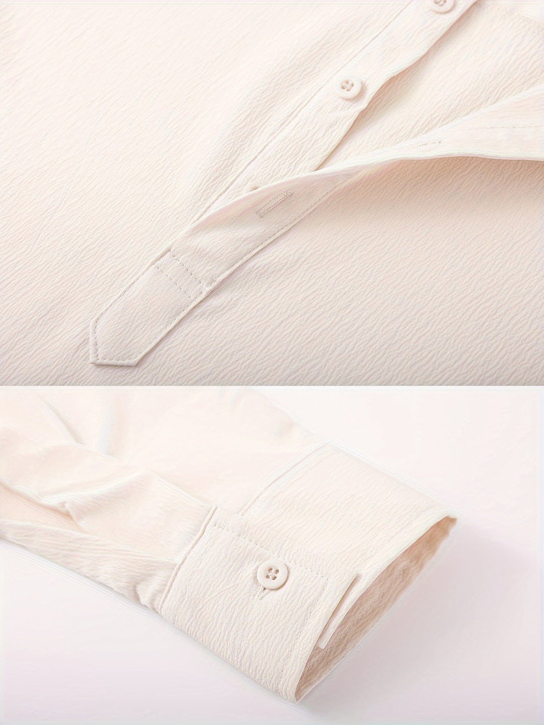 Levoire | T-Shirt Henley Homme Style Rétro À Manches Longues Uni
