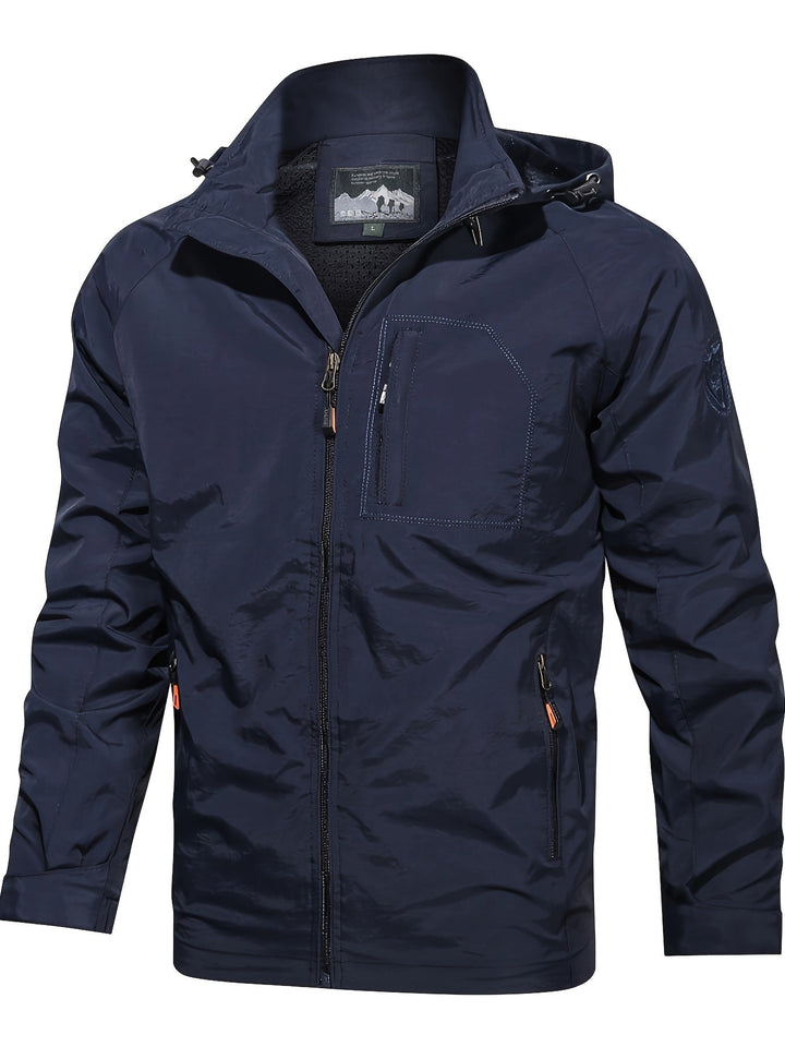 Levoire | Veste Imperméable Pour Homme Avec Capuche
