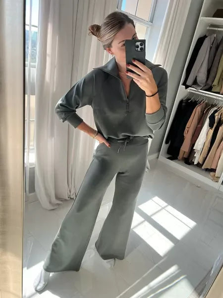 Levoire | Chic Manches Longues Doux Ensemble De Loungewear