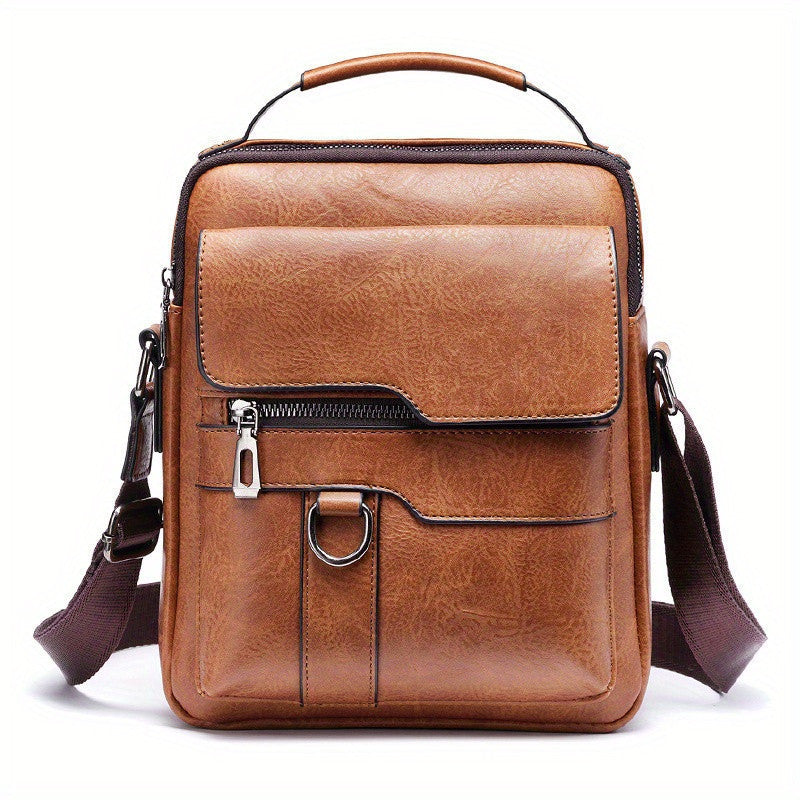 Levoire | Sac En Cuir Pour Hommes Avec Porte-Cartes Braun