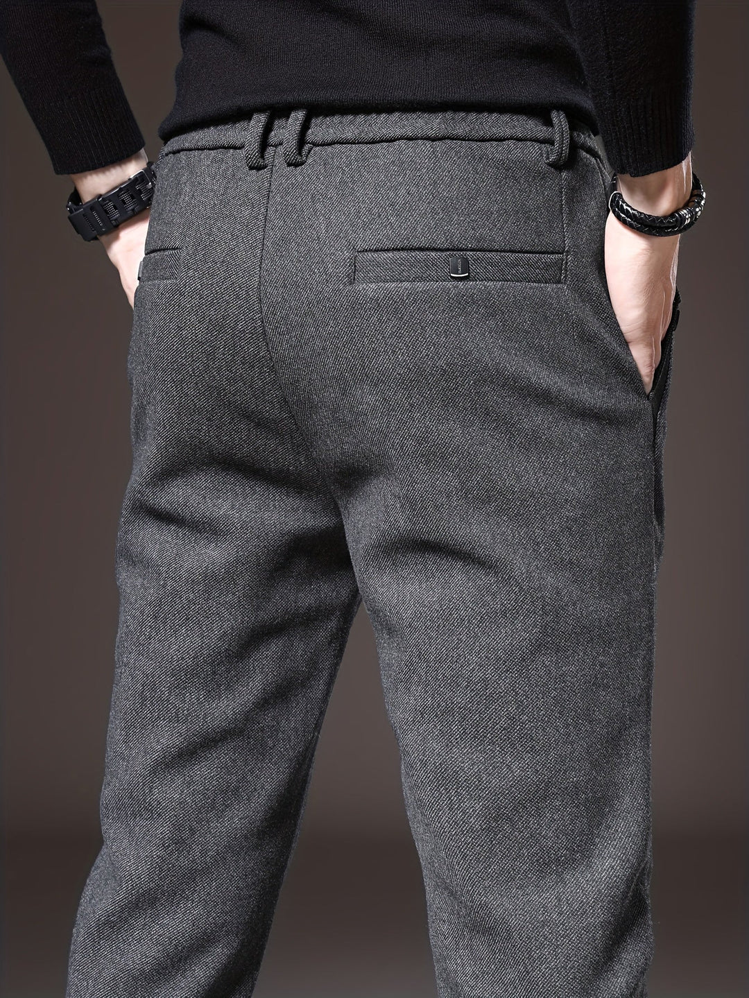 Levoire | Pantalons Hommes Avec Poches Et Ceinture Élastique